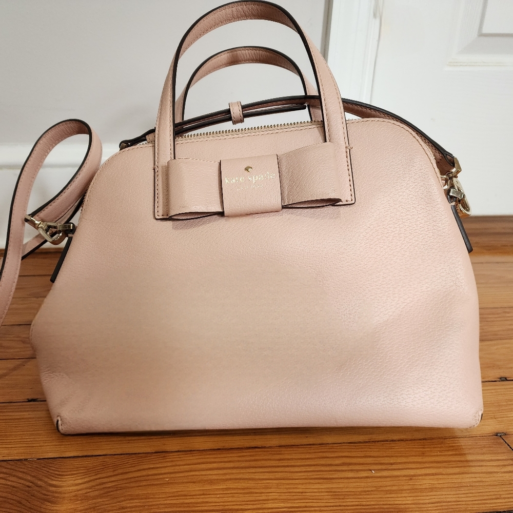 Kate spade baby pink satchel crossbody